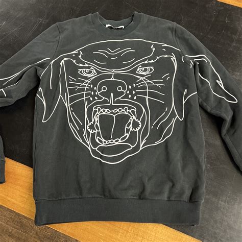 givenchy stenciled rottweiler sweatshirt|givenchy shirt olx.